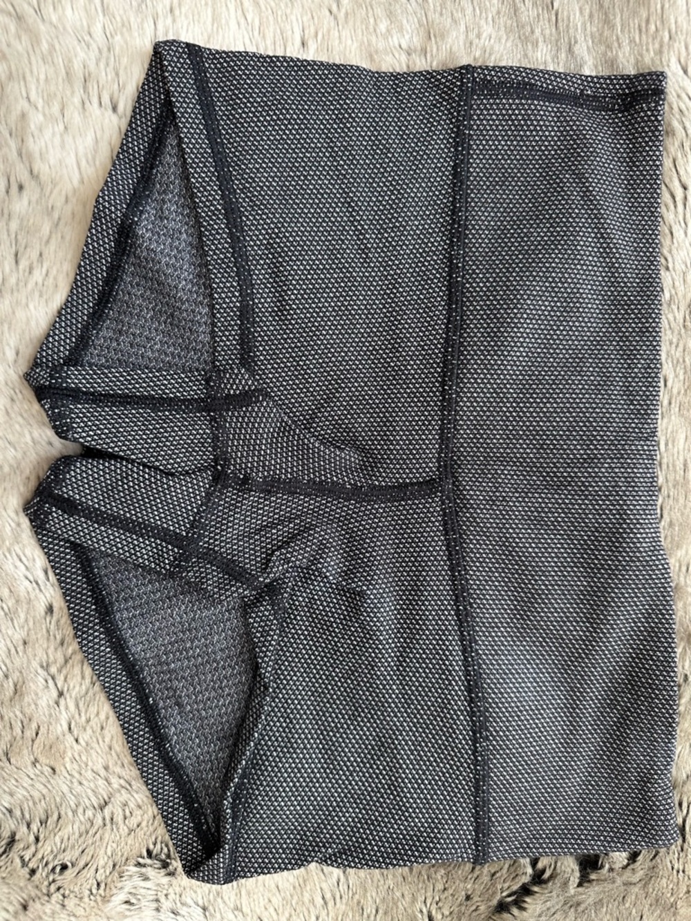 lululemon athletica Navy and White athletic shorts